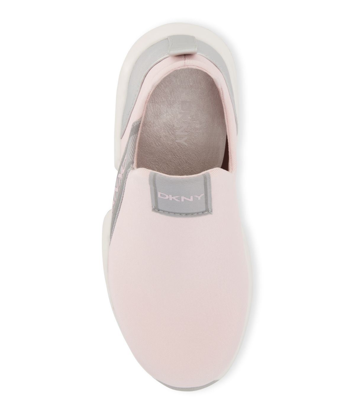  DKNY Slip On Snaker With Side Logo Strap Blush - Blush - Bonton