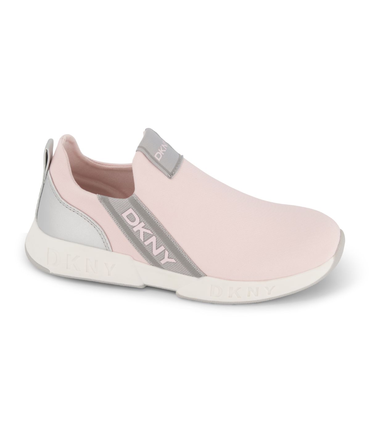  DKNY Slip On Snaker With Side Logo Strap Blush - Blush - Bonton