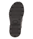 Moto Boot With Oversized Logo Black