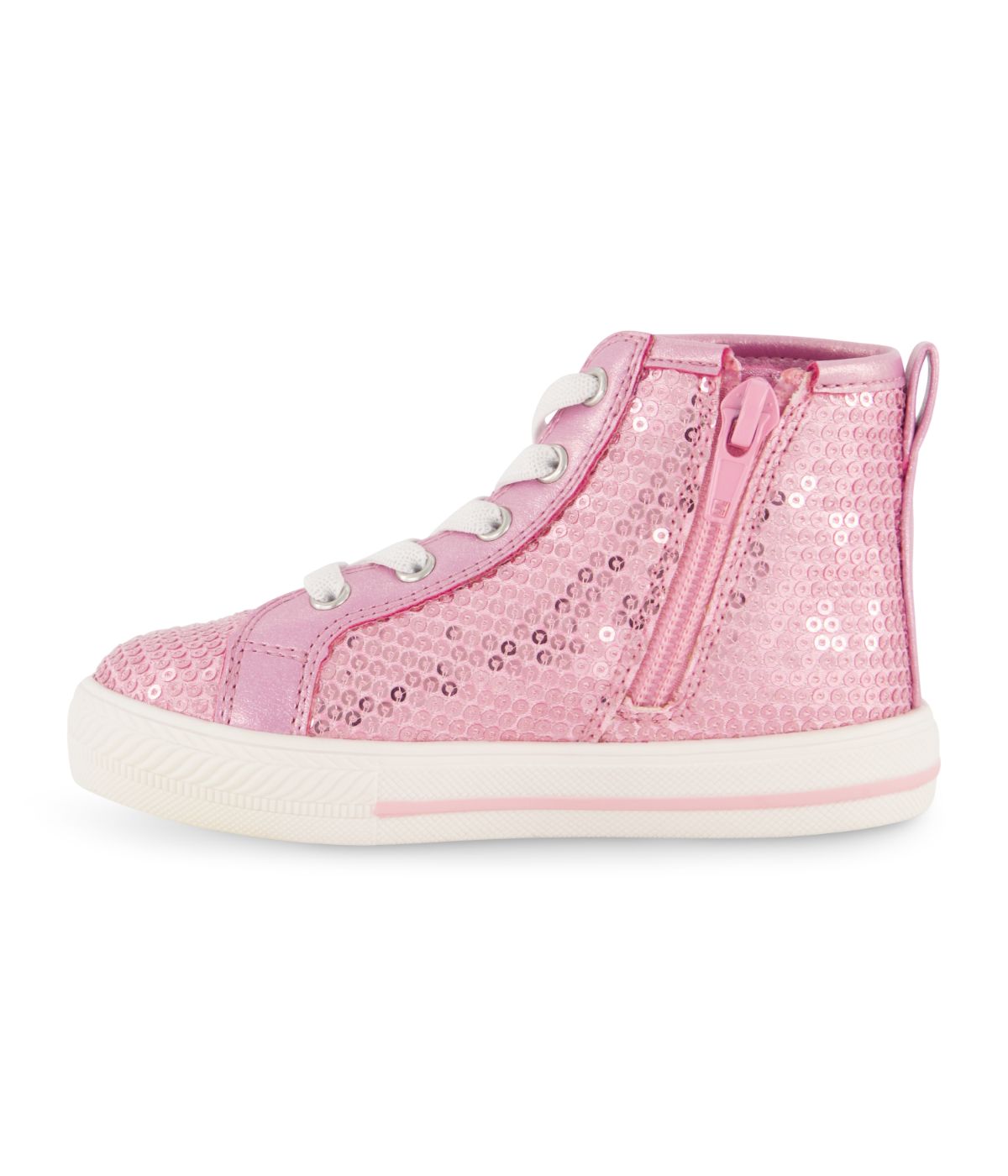  DKNY Sequin Upper High Top Blush - Blush - Bonton