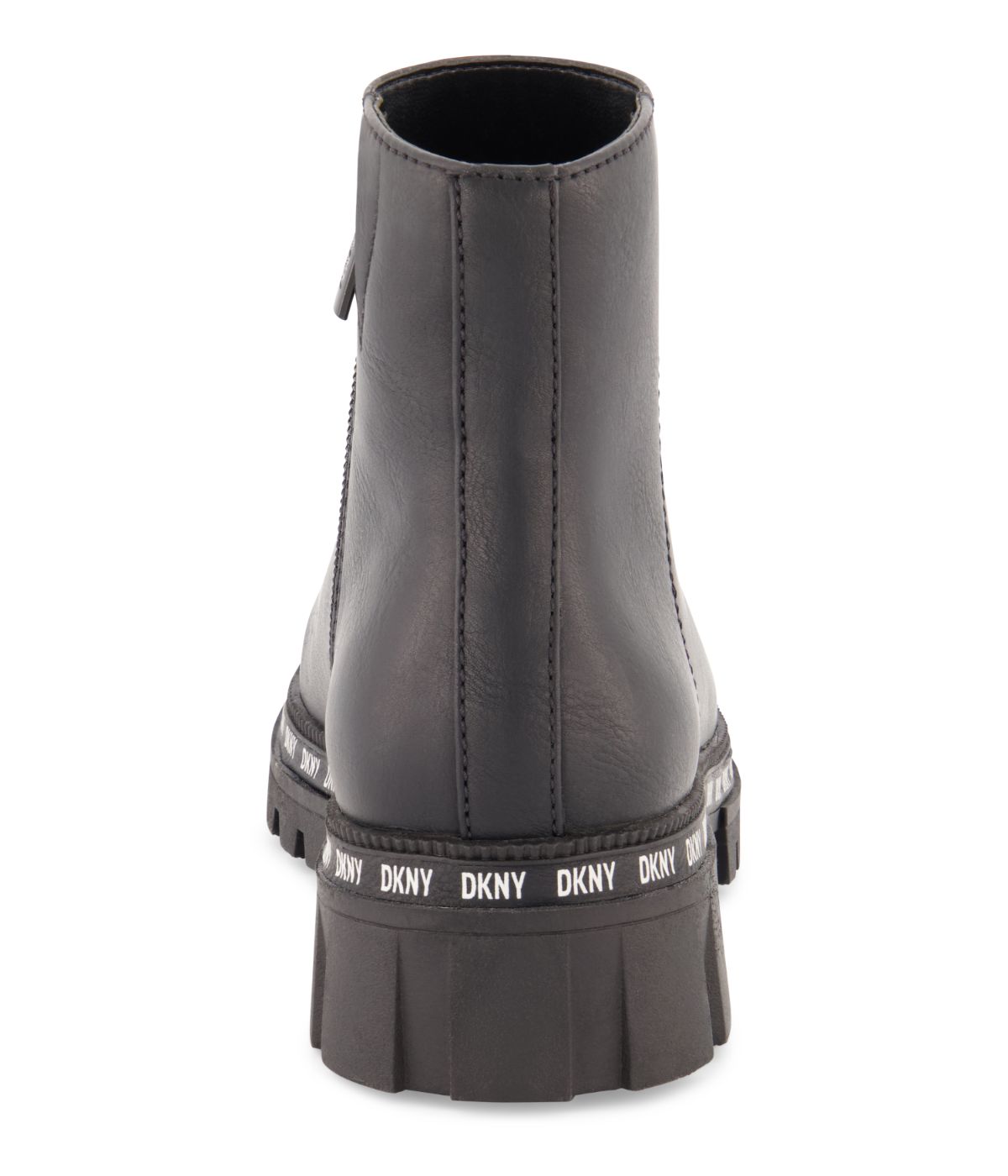  DKNY Ankle Boot With Reapeat Logo In The Oversized Outsole Black - Black - Bonton