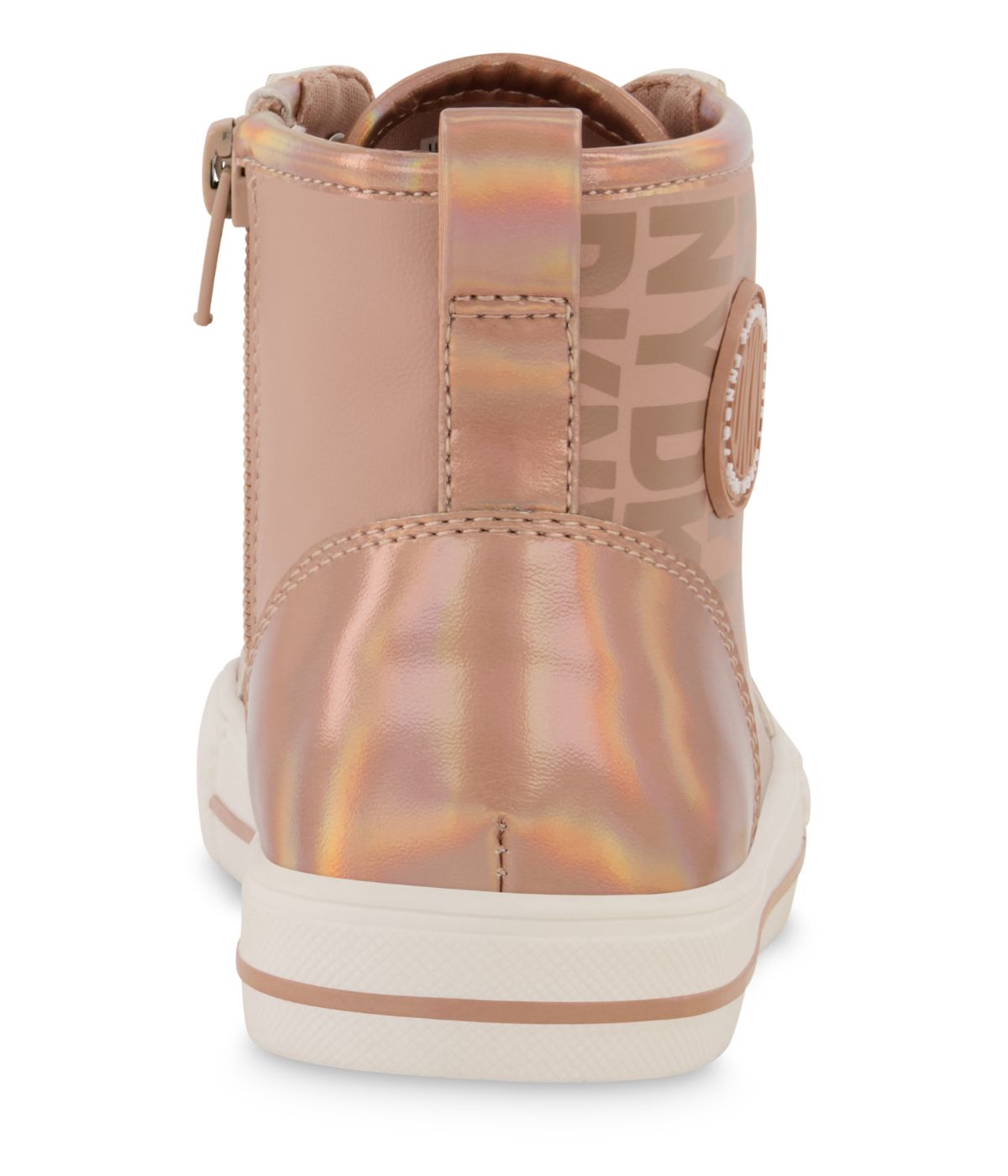  DKNY High Top Snaker With Repeat Logo Tan - Tan - Bonton