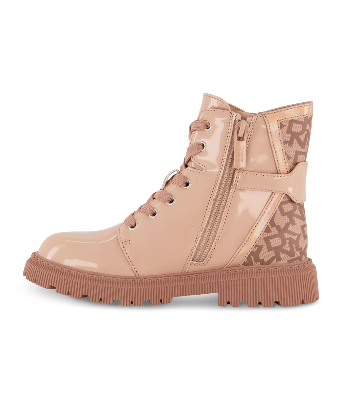  DKNY Ankle Boot With Reapeat Logo On The Heel Taupe - Taupe - Bonton