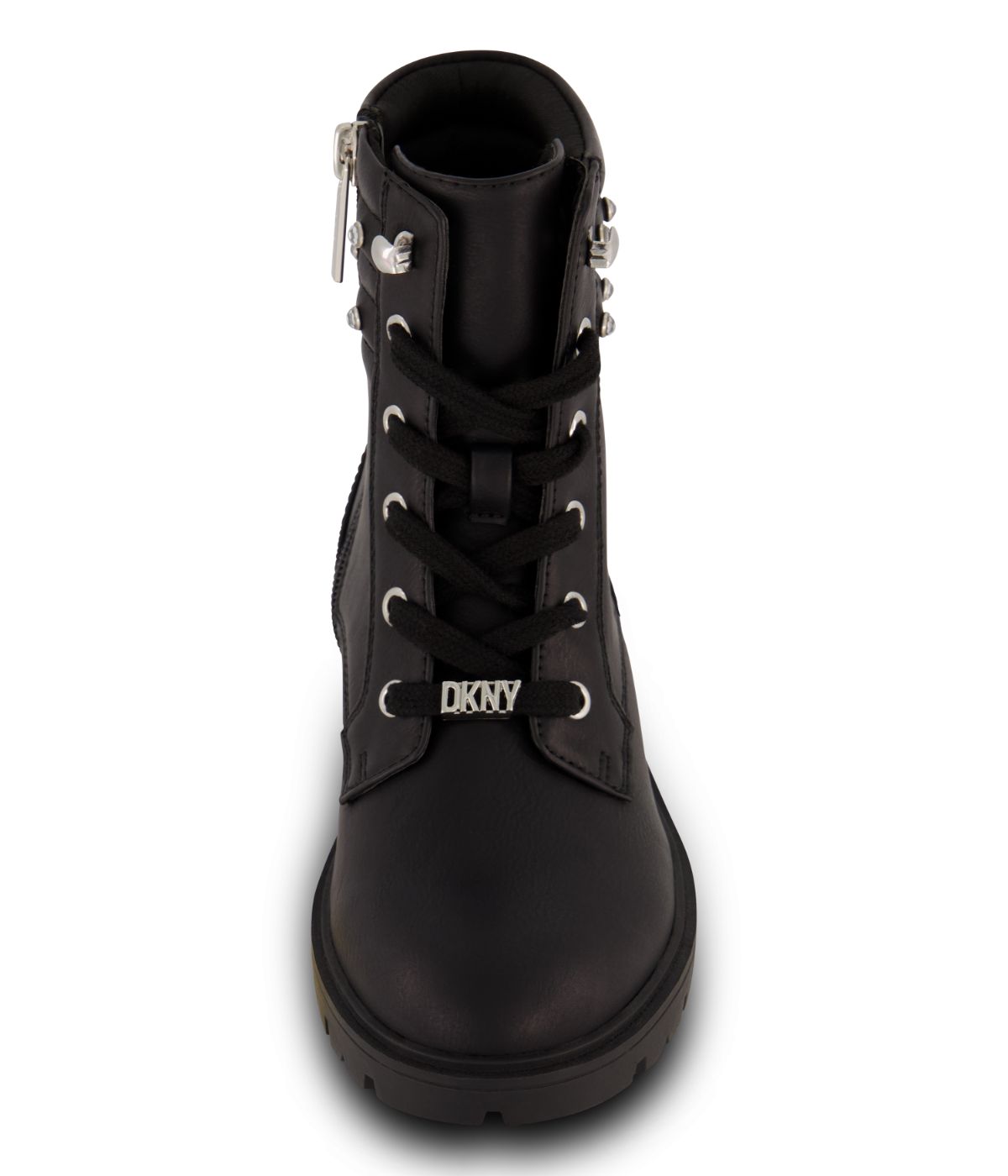  DKNY Ankle Boot With Larger Crystal Stones On The Collar Black - Black - Bonton