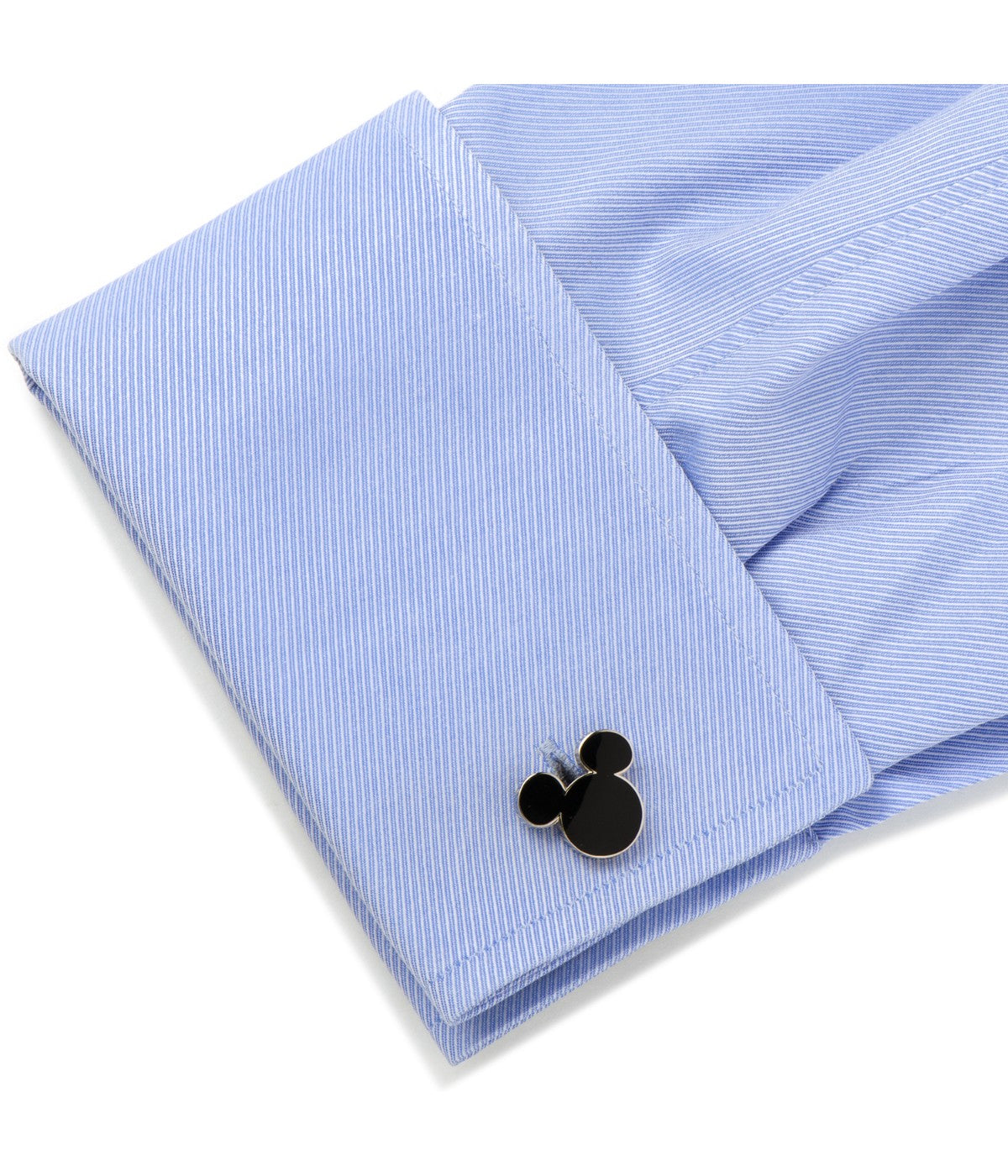  Cufflinks Mickey Mouse Silhouette Cufflinks - Black - Bonton