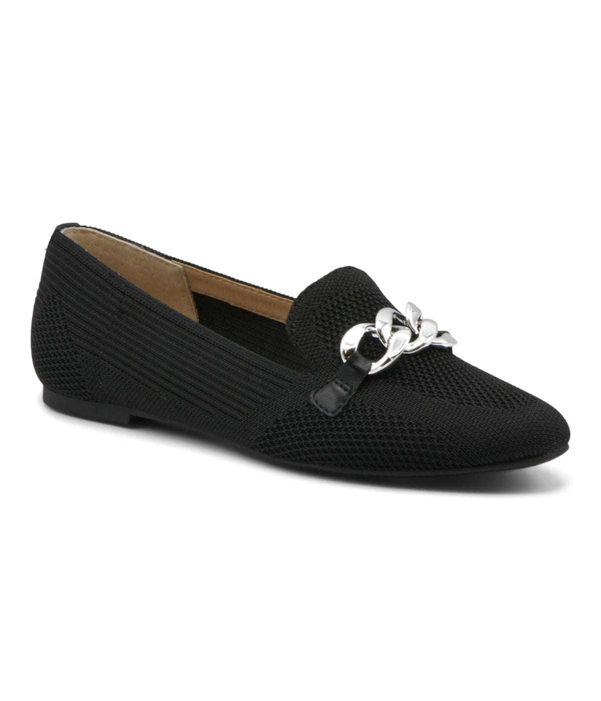  Donnie Knit Loafer Black-Sk - Black-Sk - Bonton