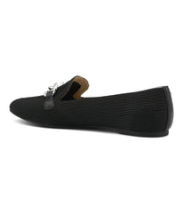 Donnie Knit Loafer Black-Sk