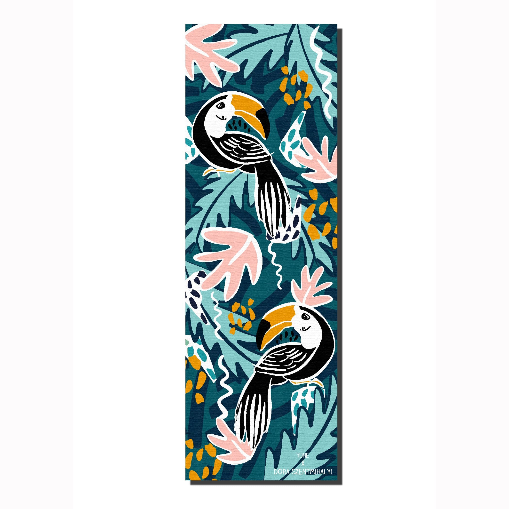  Yune Yoga Dora Toucan Trekk Travel Yoga Mat by Yune Yoga - Default Title - Bonton