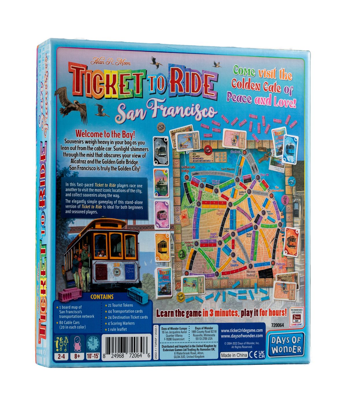  Ticket to Ride: San Francisco Multi - Multi - Bonton