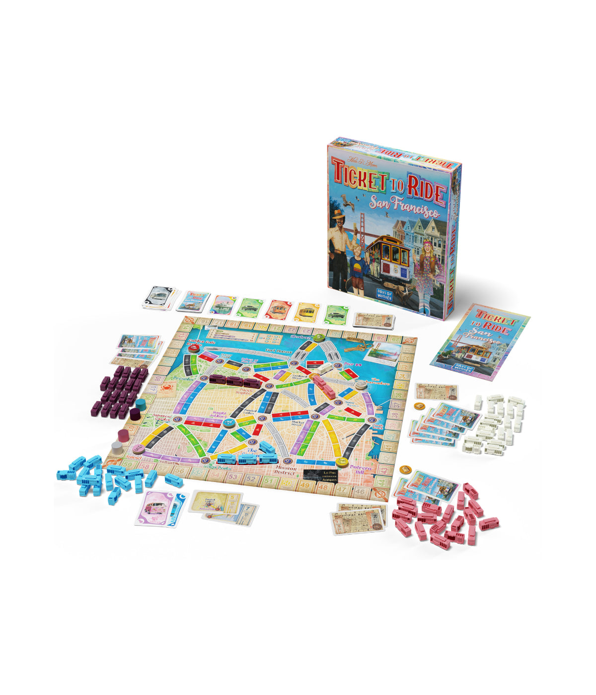  Ticket to Ride: San Francisco Multi - Multi - Bonton