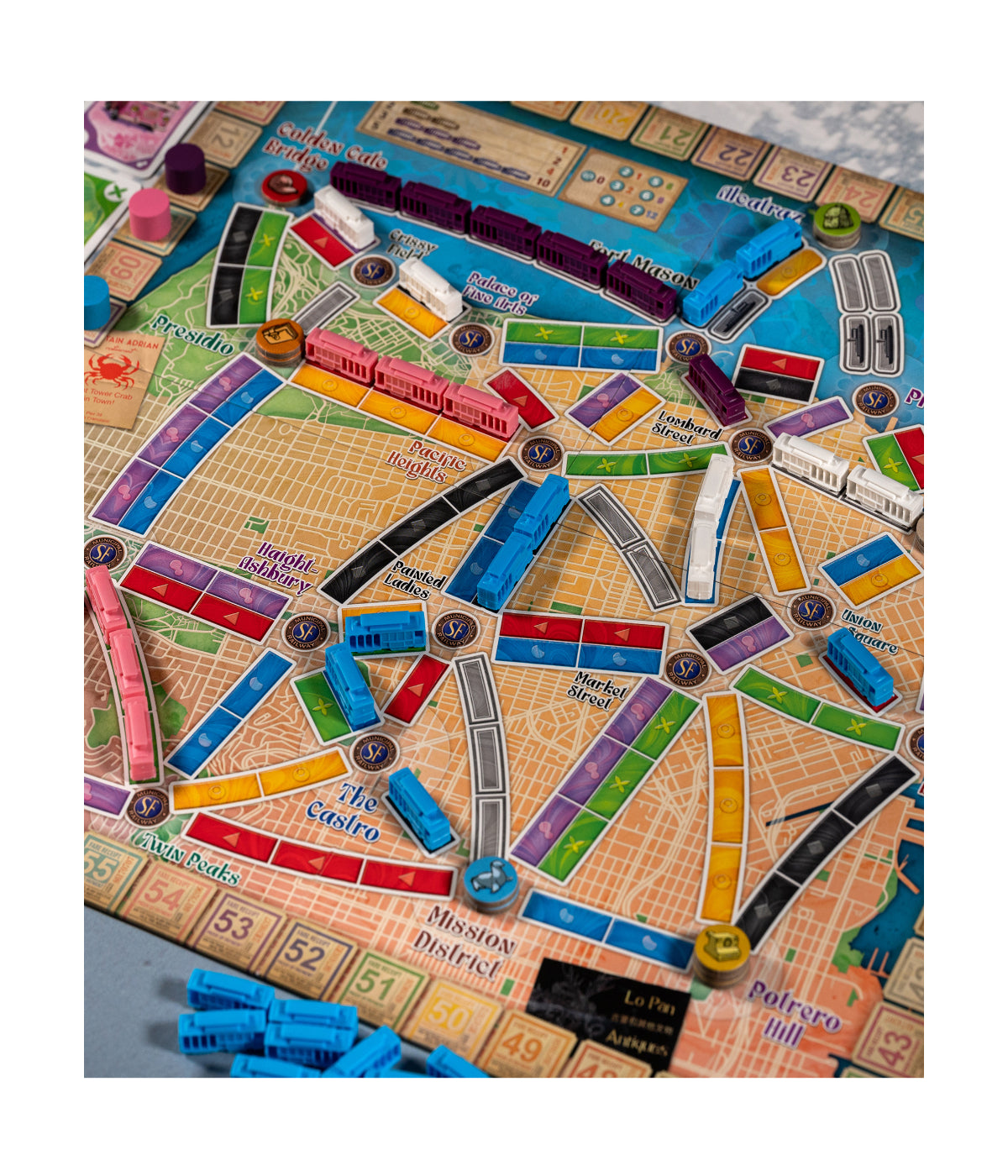  Ticket to Ride: San Francisco Multi - Multi - Bonton