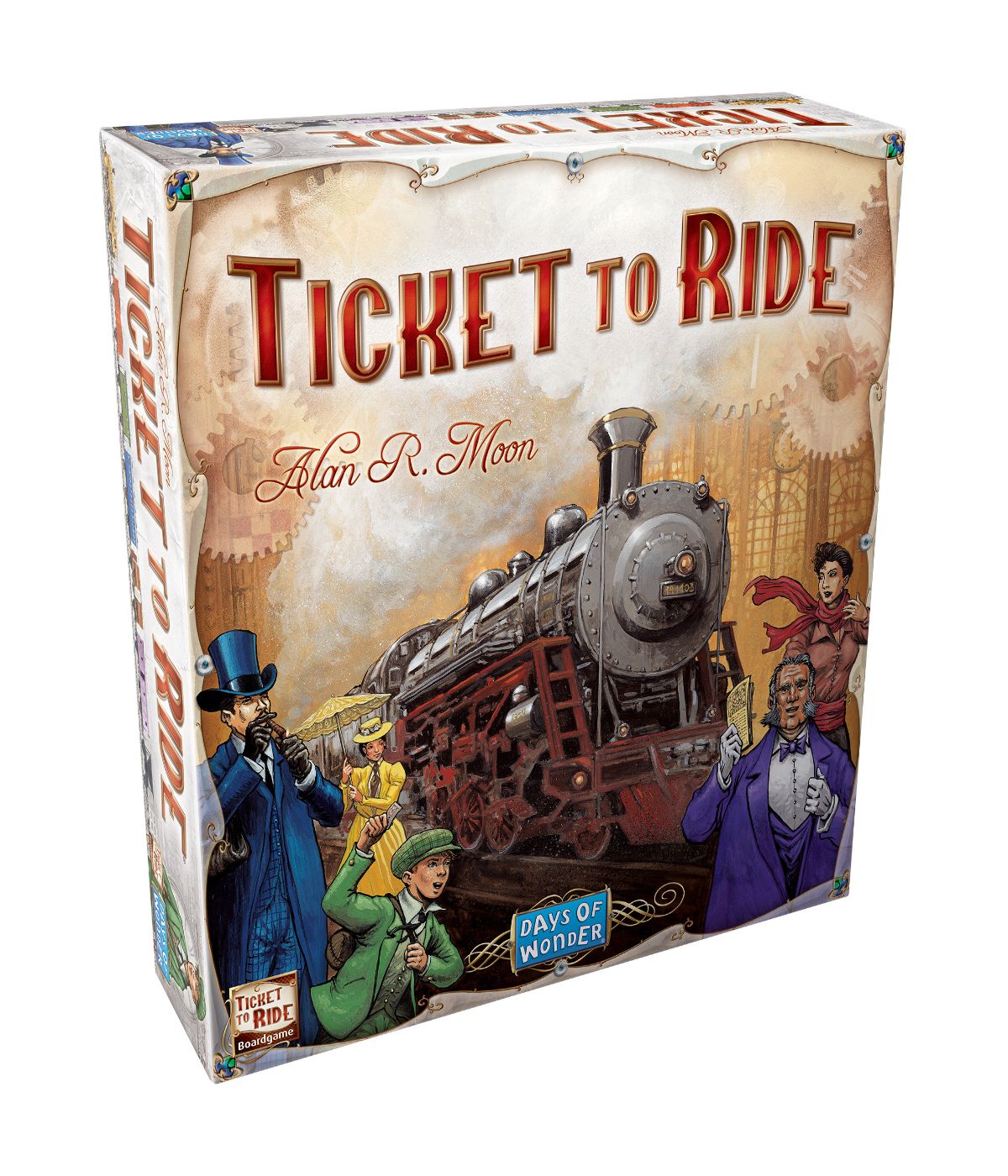  Ticket to Ride Game Multi - Multi - Bonton