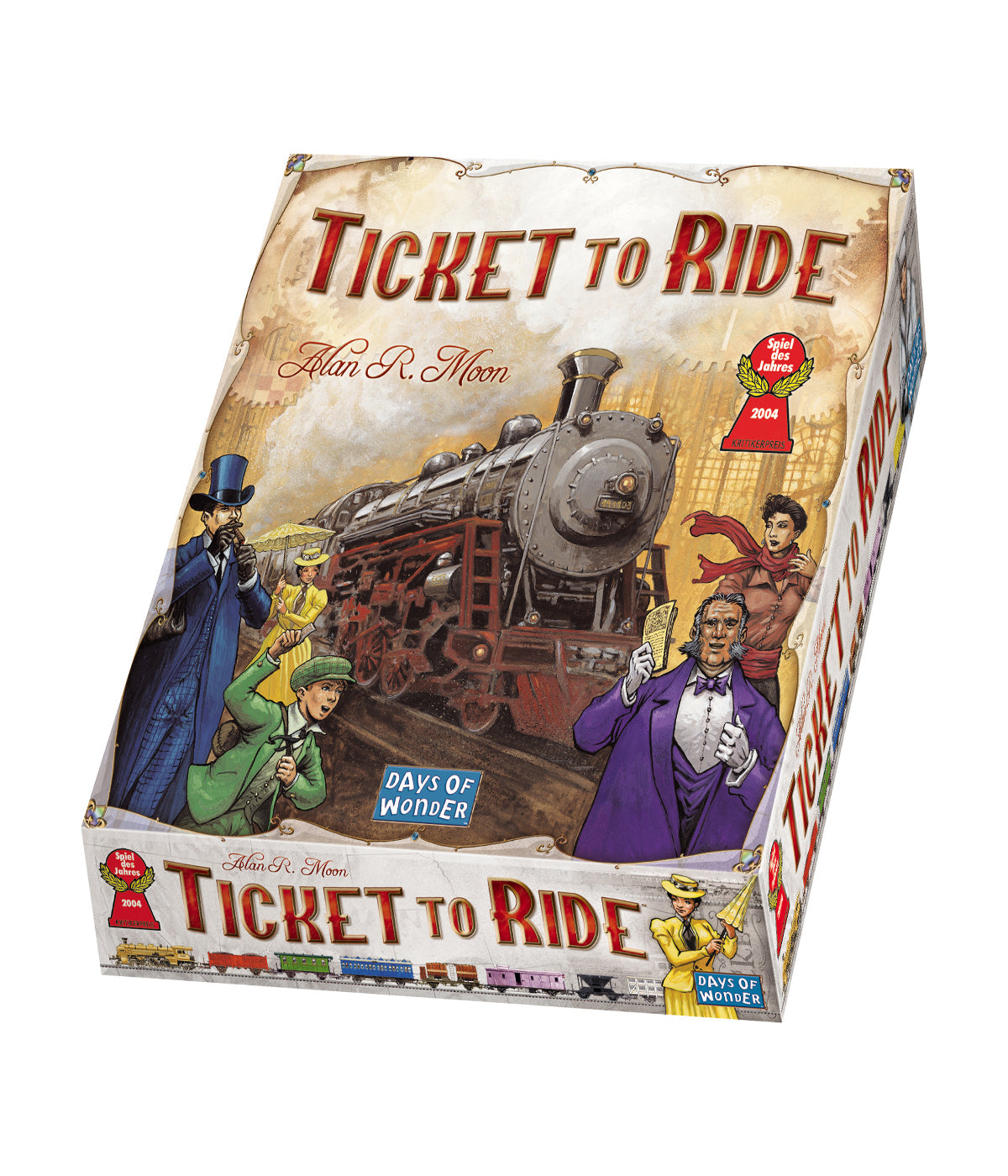  Ticket to Ride Game Multi - Multi - Bonton