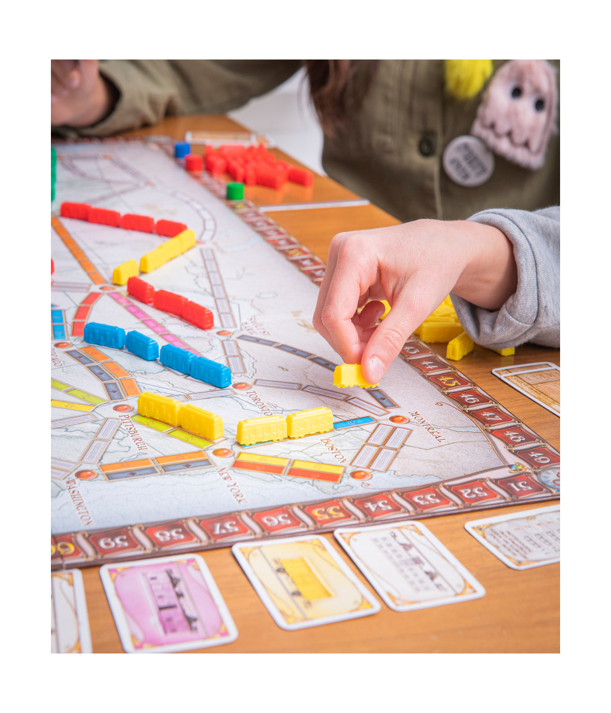  Ticket to Ride Game Multi - Multi - Bonton