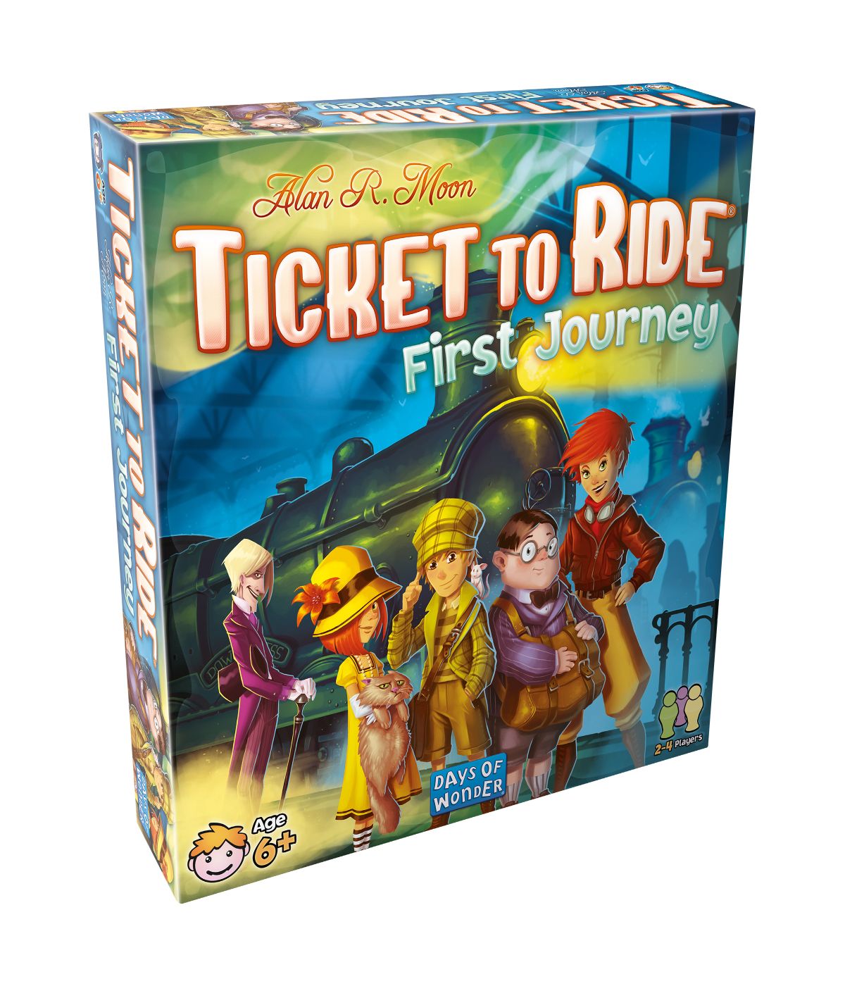  Ticket to Ride: First Journey - USA Map Multi - Multi - Bonton