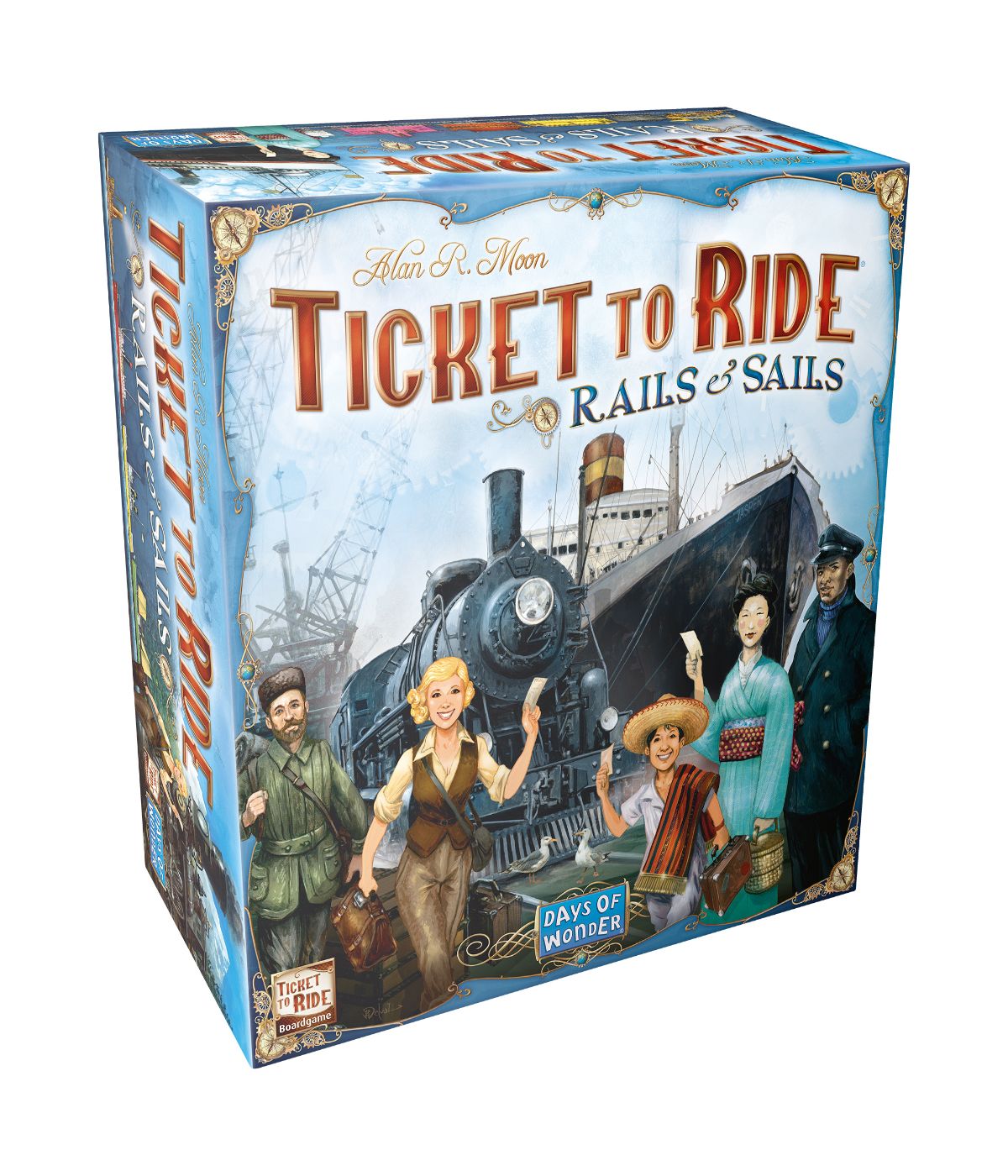  Ticket to Ride: Rails & Sails Multi - Multi - Bonton