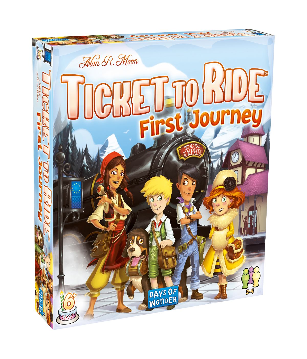  Ticket to Ride: First Journey - Europe Map Multi - Multi - Bonton