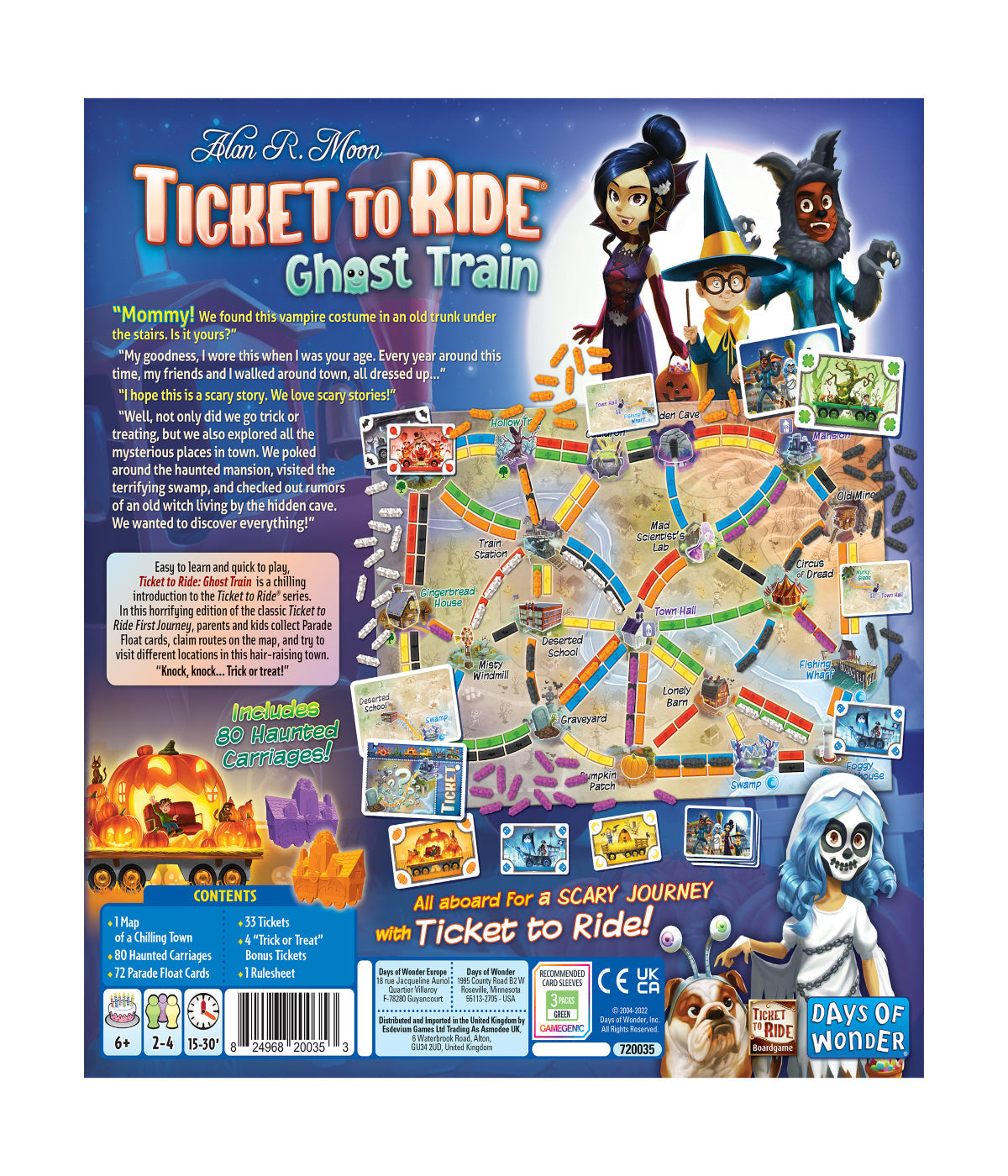  Ticket to Ride: Ghost Train Multi - Multi - Bonton