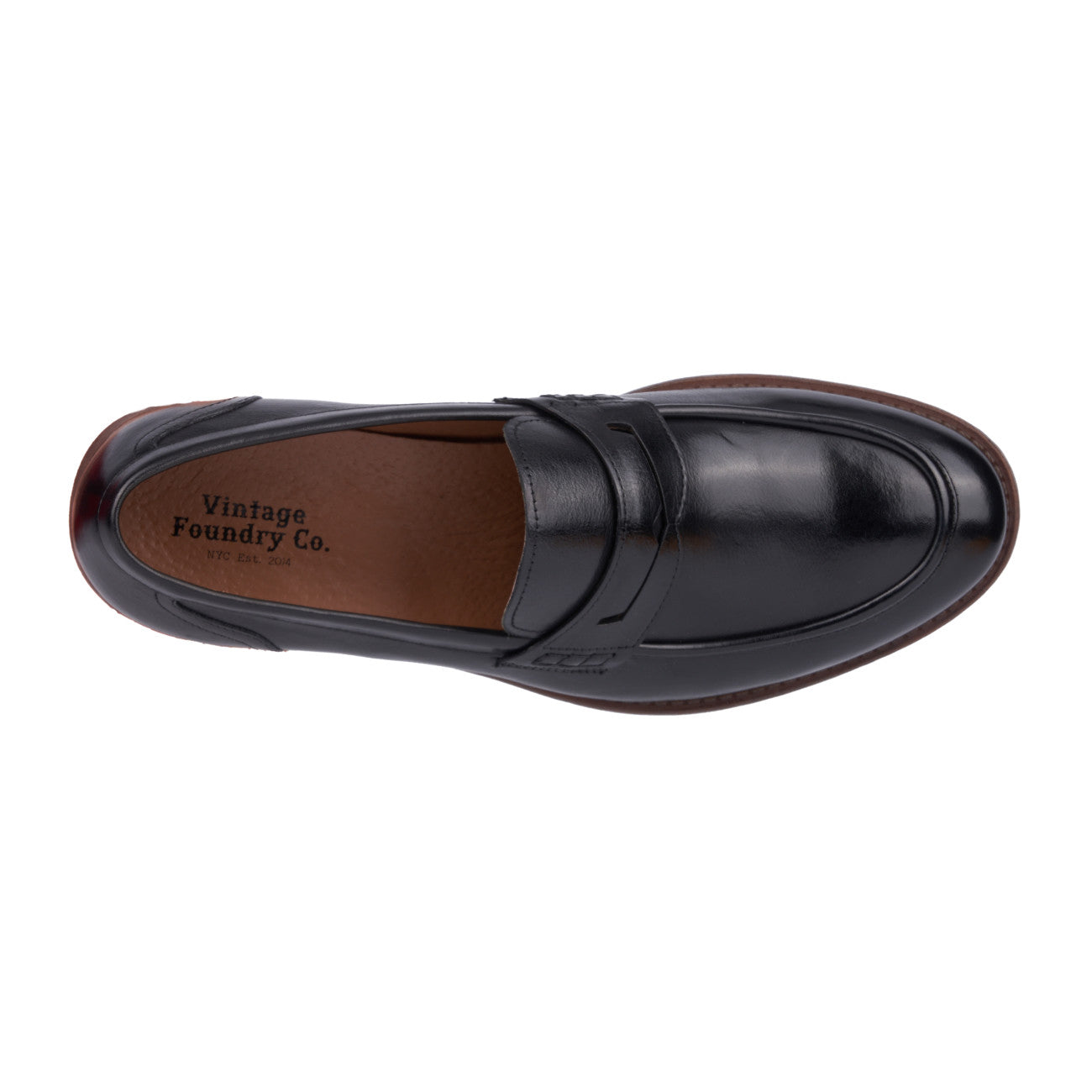  Vintage Foundry Co. Vintage Foundry Co. Men's Harry Dress Loafers - BLACK - Bonton