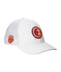 White / Clemson University Logo Swatch