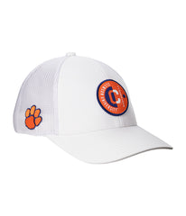 White / Clemson University Logo