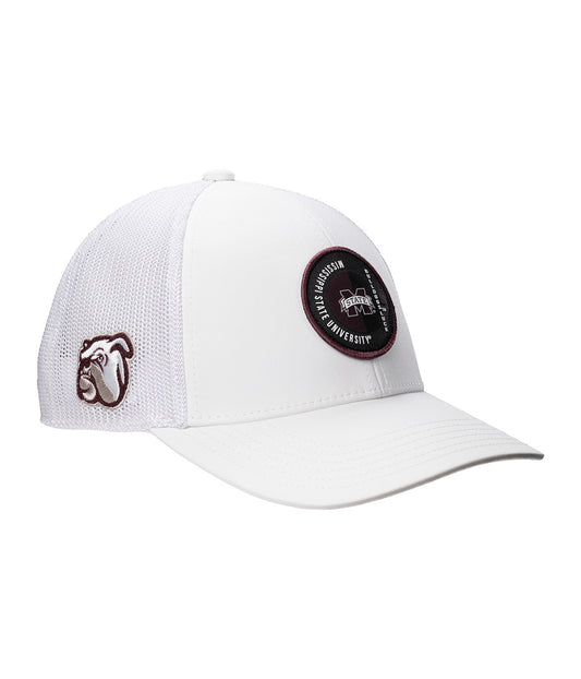 White / Mississippi State University Logo