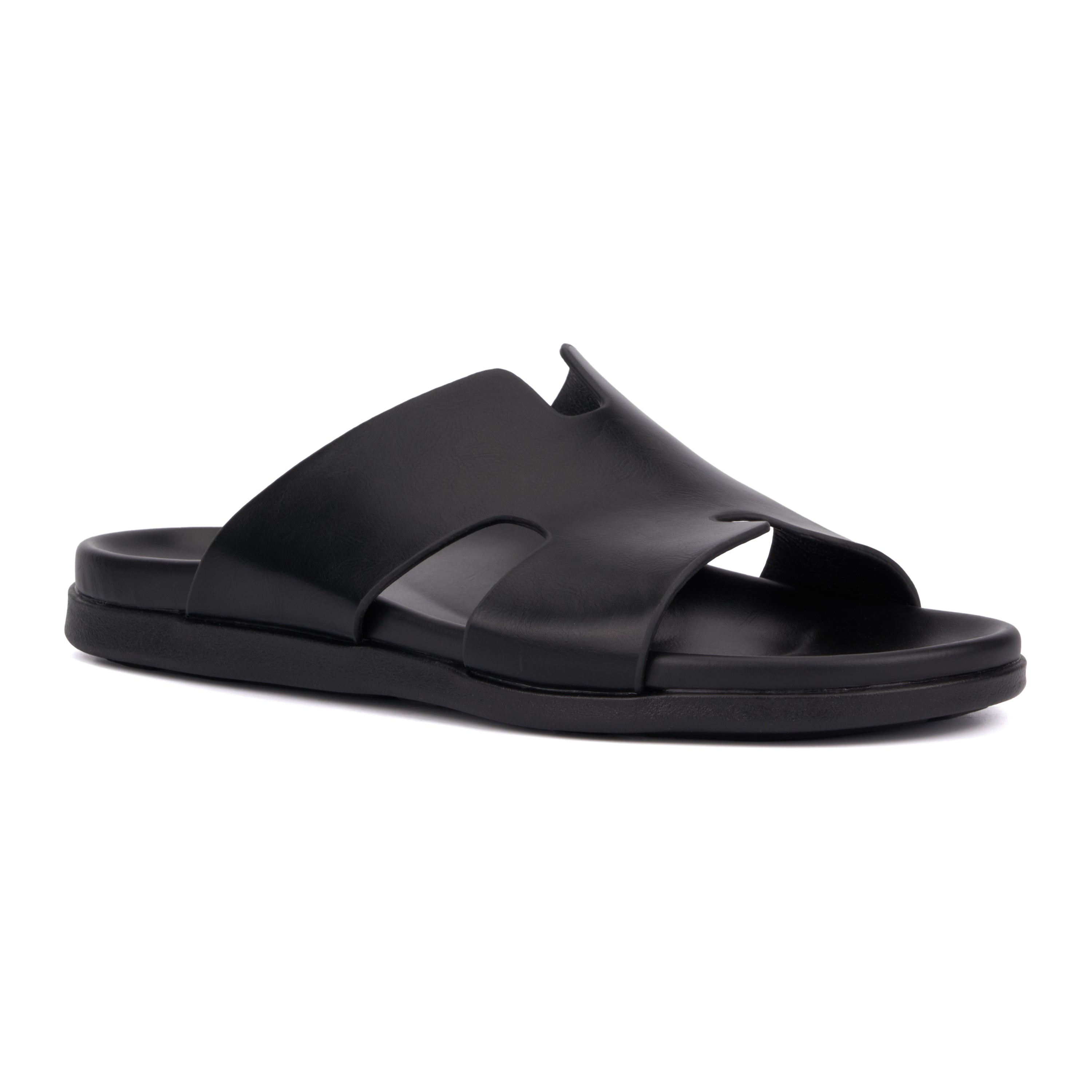  New York & Company Men's Chester Slide Sandals - Tan - Bonton