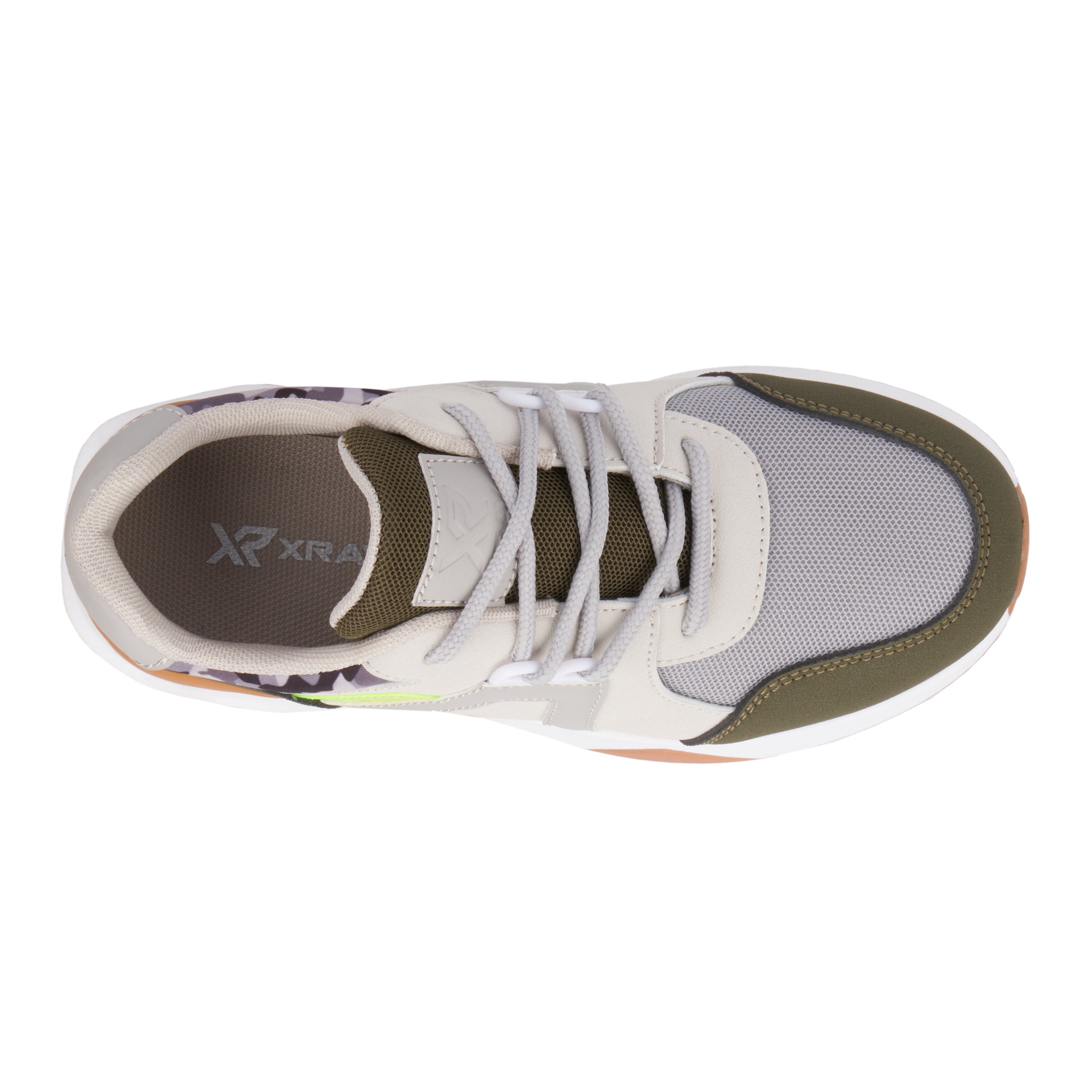  Xray Footwear Boy's Clay Low Top Sneakers - Army Green - Bonton
