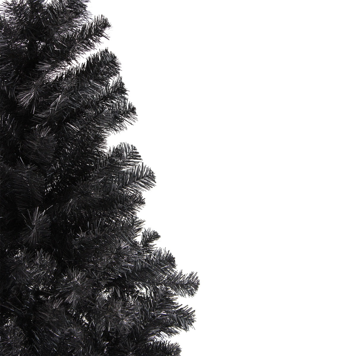  Northlight Full Colorado Spruce Artificial Halloween Tree - 6' - Black - Unlit - Default Title - Bonton