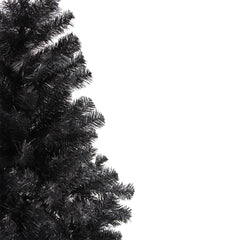 Full Colorado Spruce Artificial Halloween Tree - 6' - Black - Unlit