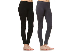 Pack of 2 Solid Leggings