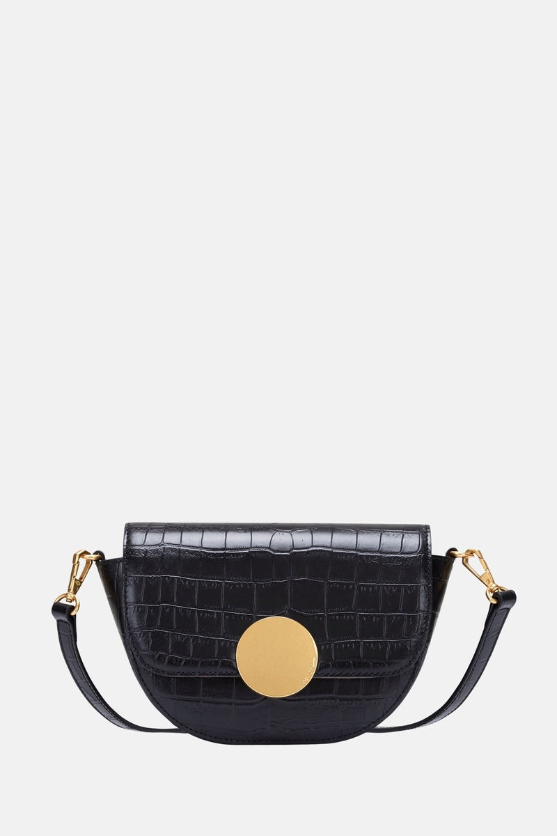  Oryany Oryany - Lottie Croco Crossbody Small Handbags - Black / One Size - Default Title - Bonton