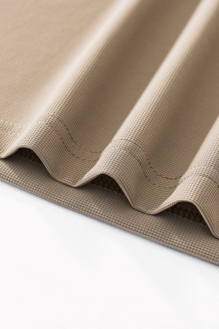 Stride Contrast Collar Polo KHAKI