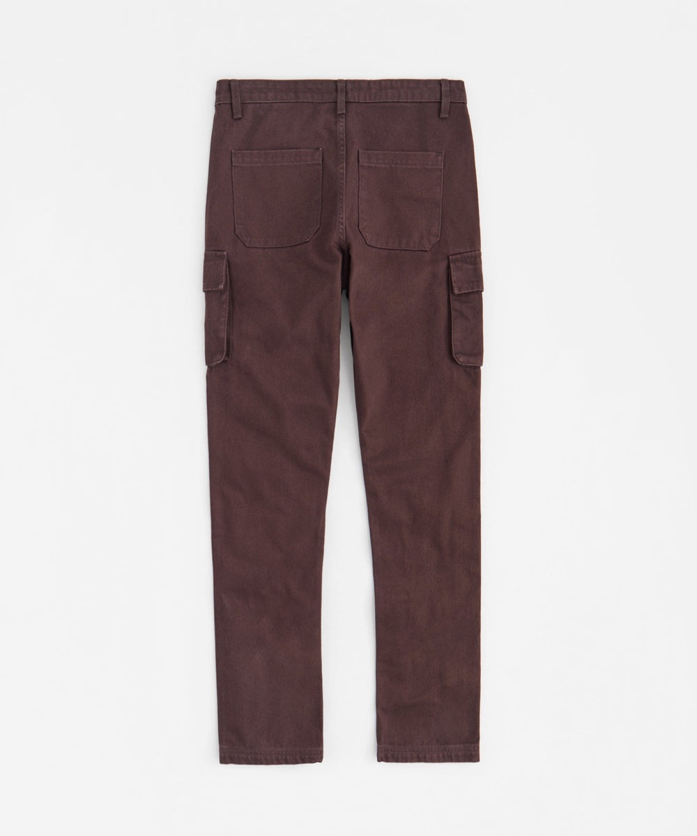  Reason Clothing Workwear Cargo Pants - Brown - BROWN - Bonton