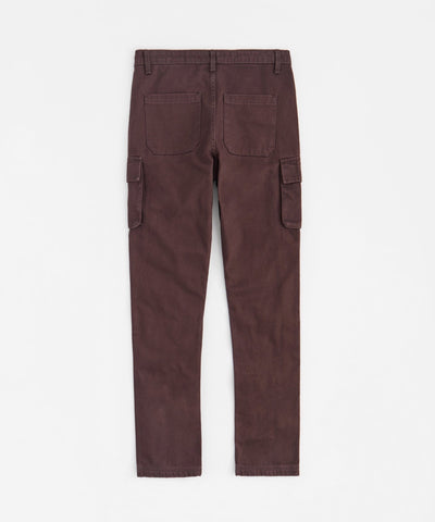 Workwear Cargo Pants - Brown