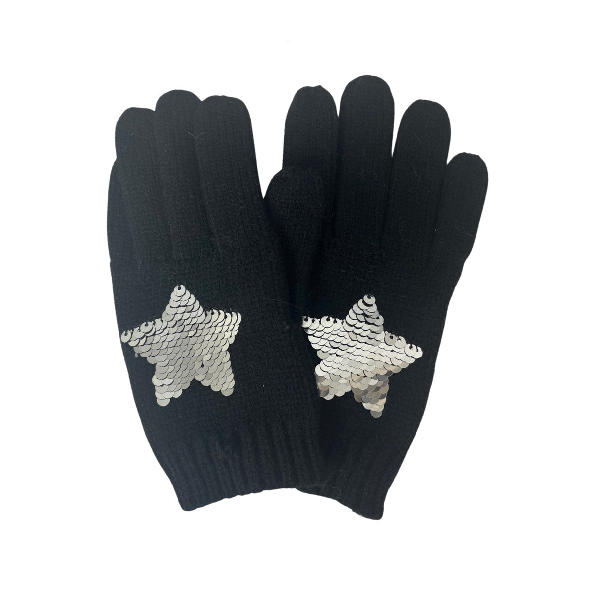  Marcus Adler Flip Sequin Star Glove - S - Bonton