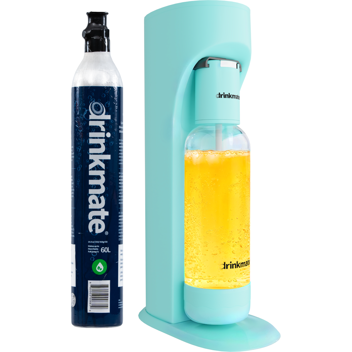  Drinkmate OmniFizz Sparkling Water and Soda Maker - Classic White - Bonton