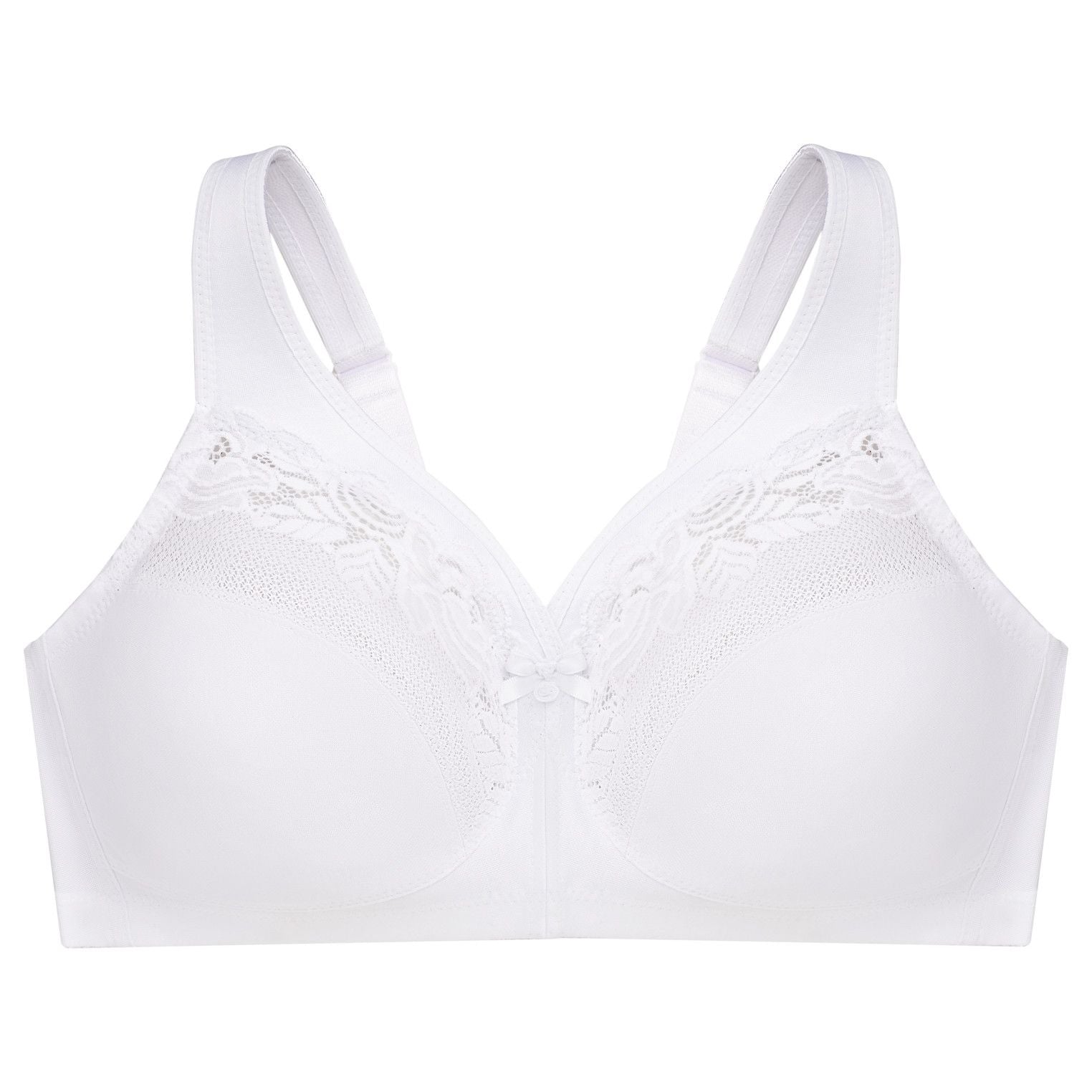  Glamorise MagicLift Minimizer Bra - White - Bonton