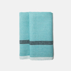 Laundered Linen Towels, Set of 2