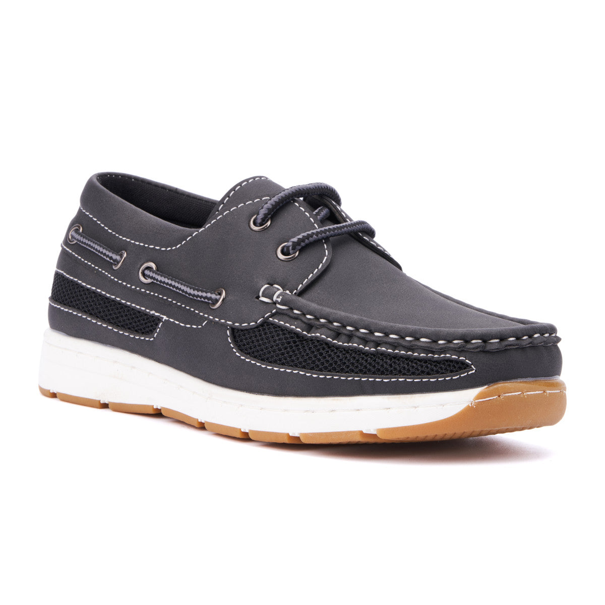  Xray Footwear Erwin Boy's Toddler Boat Shoe - Black - Bonton