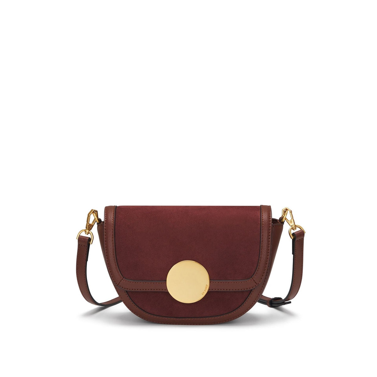  Oryany Lottie Suede  - Small Crossbody - Bordo - Bonton