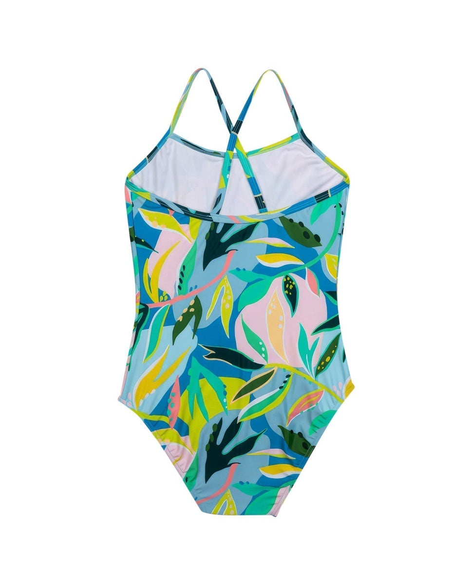  Gottex Kids Rainforest Round Neck One Piece Swimsuit - GOTTEX KIDS RAINFOREST - Bonton