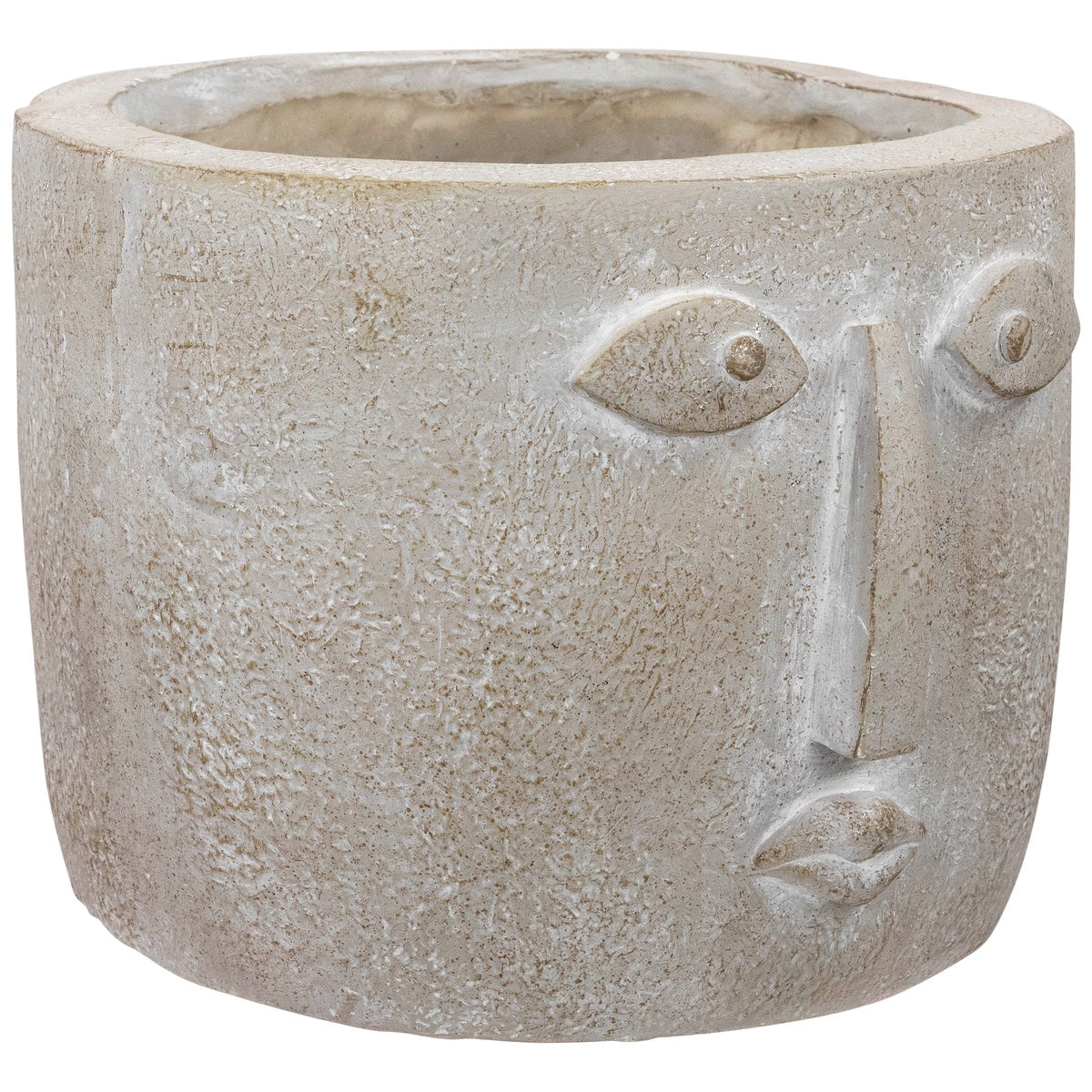  Northlight Small Face Ceramic Outdoor Garden Planter - 8.5