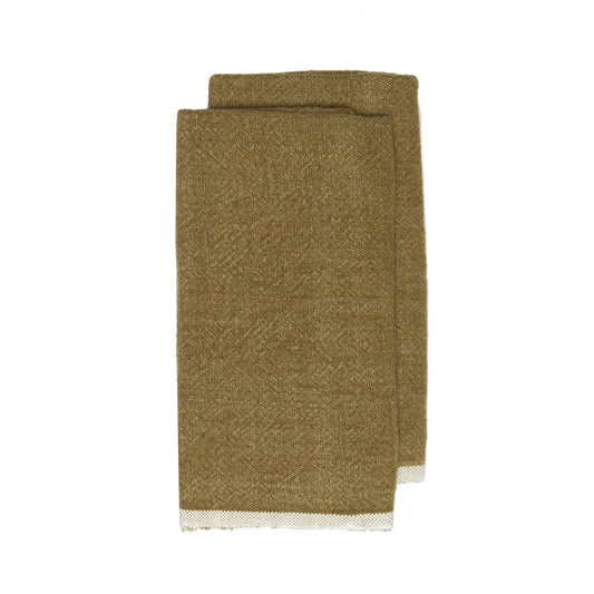 Chunky Linen Towels, Set of 2