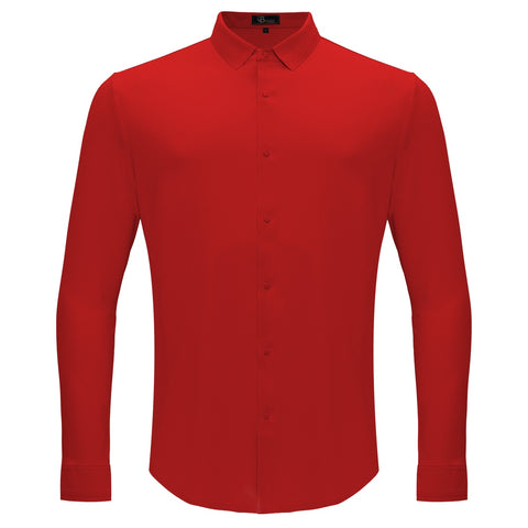 Olympic Victory Button-Up Shirt RED