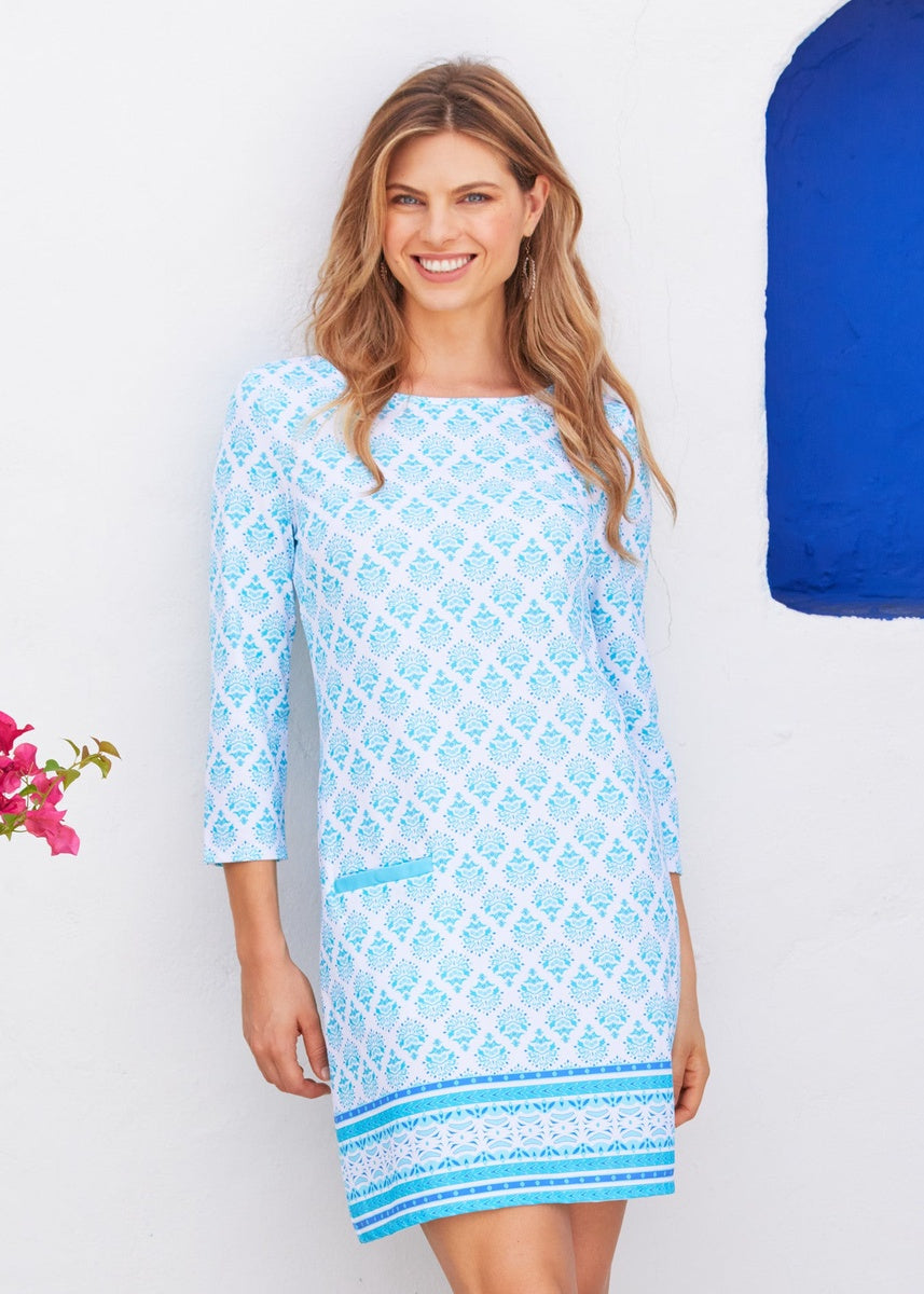  Cabana Life Amalfi Coast Cabana Shift Dress - XS - Bonton