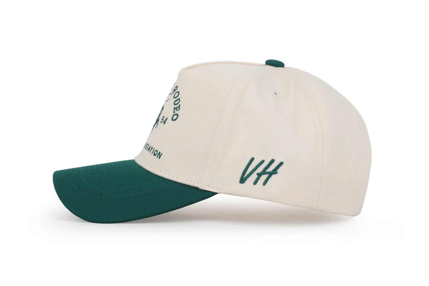  Vintage Havana Vintage Havana Trucker Hat for Women & Men – Green & Tan Adjustable Cap – Embroidered 