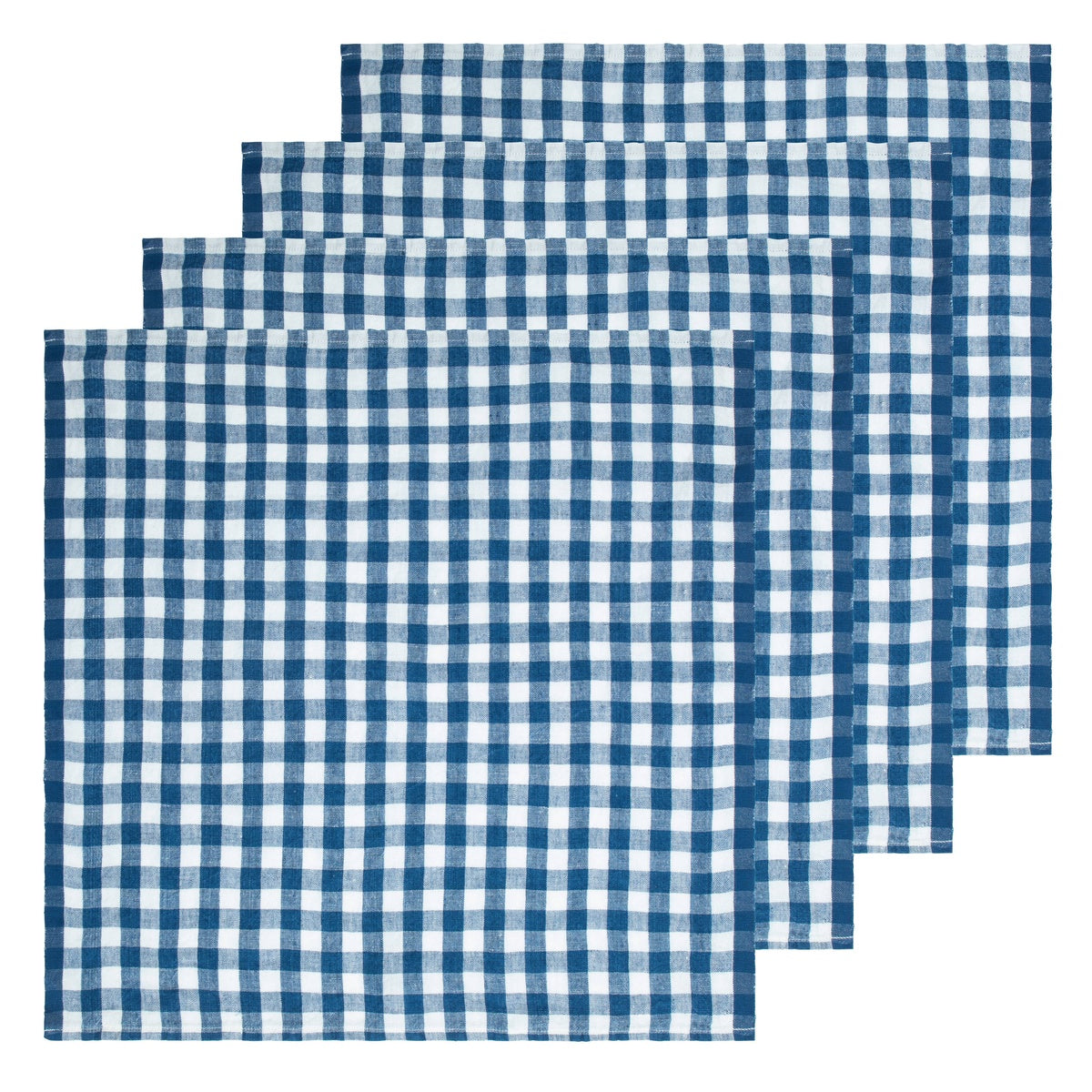  Caravan Picnic Napkin 20x20 - Set of 4 - Blueberry - Bonton