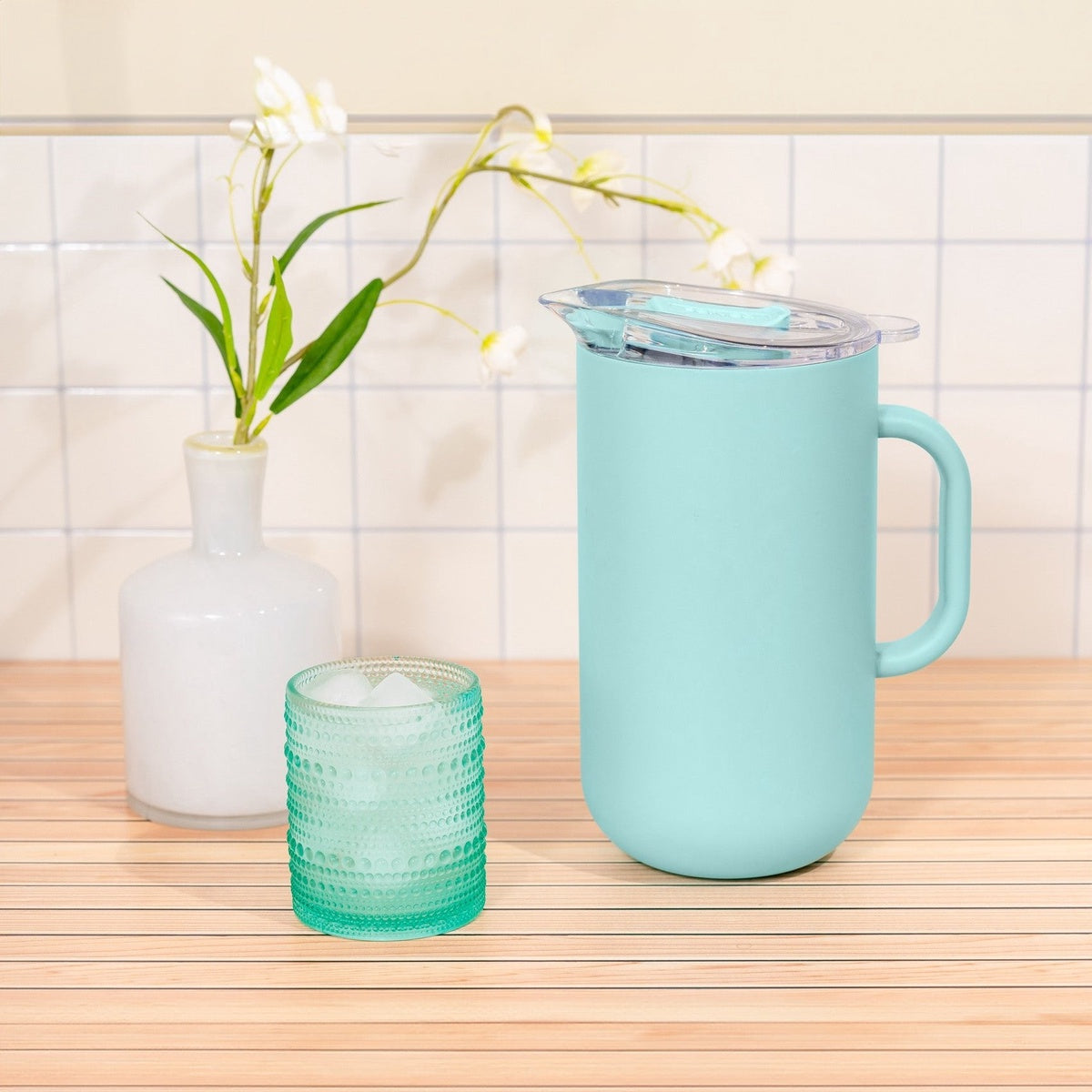  Served Served Vacuum-Insulated Pitcher (2L) - Blue Lemonade - Default Title - Bonton