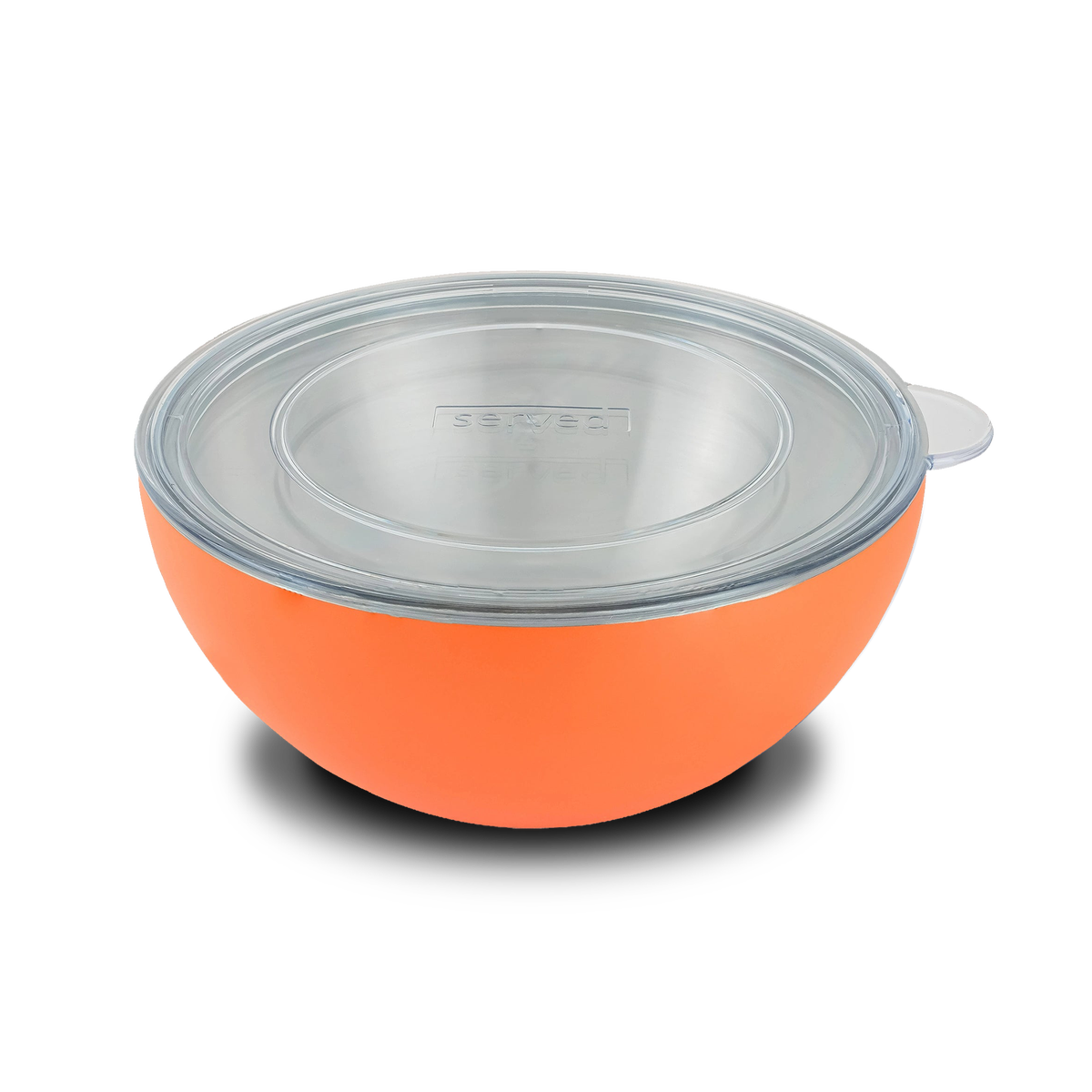  Served Served Vacuum-Insulated Large Serving Bowl (3Q) - Tangerine - Default Title - Bonton